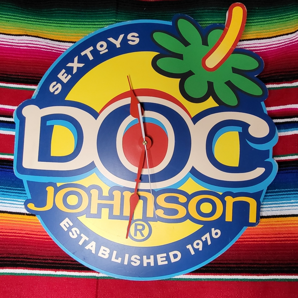 Doc Johnson Novelty S*x Toys Clock